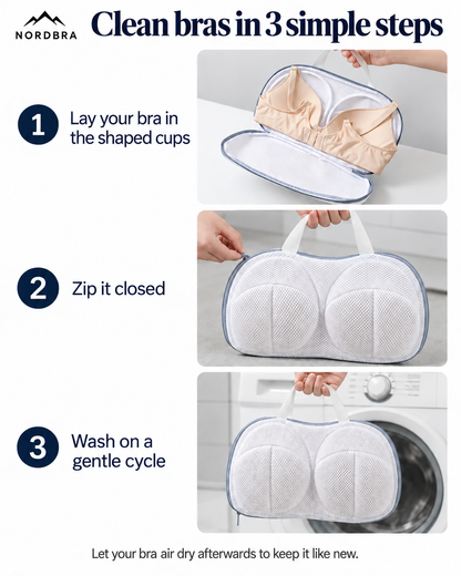 NordBra - Clean bras in 3 simple steps